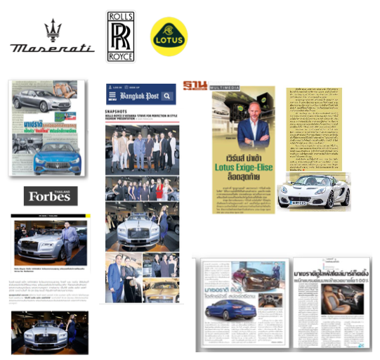 Luxury Automotive Media Coverage